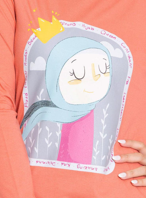 Ginger Printed Long - Sleeve Design 56 - Khotwh